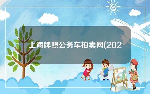 上海牌照公务车拍卖网(2021年上海公车拍卖最新公告)