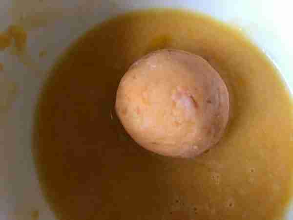 能拉丝的红薯球，不用一滴油，外酥里糯，甜而不腻颜值倍儿高