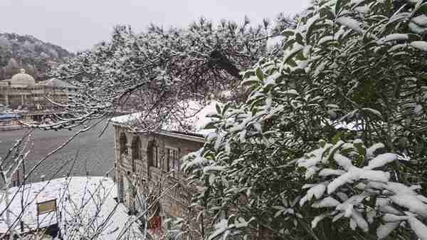 江西现入冬以来首场大规模降雪