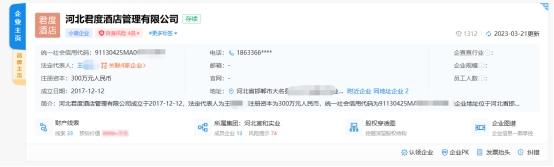 河北君度酒店有限公司因违反《中华人民共和国消防法》被罚4万元